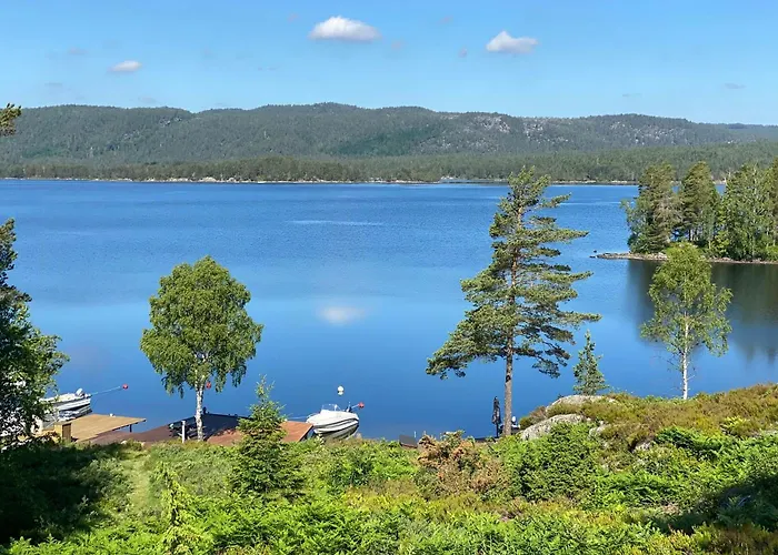 Ferienhaus Norwegian Vibes With View In Vegarshei Gjerstad (Aust-Agder, Gjerstad)